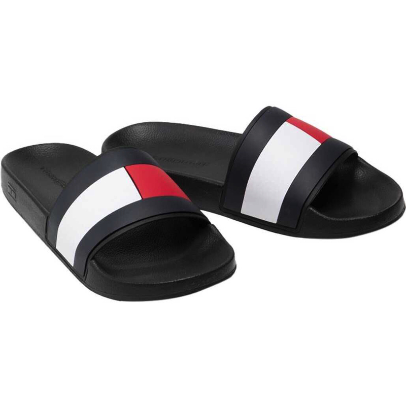 Papuci Tommy Hilfiger RUBBER TH FLAG POOL SLIDE