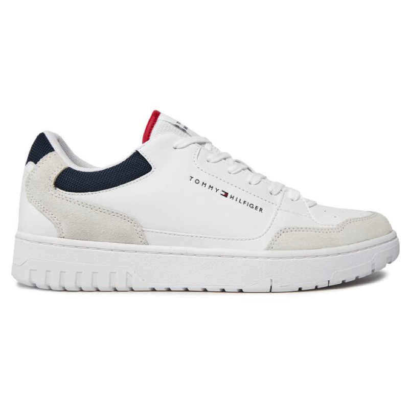 Pantofi Sport Tommy Hilfiger TH BASKET CORE LTH MIX ESS