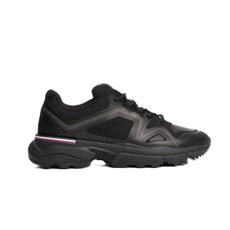 Pantofi sport Tommy Hilfiger M RUNNER TECH KNIT LTH MIX