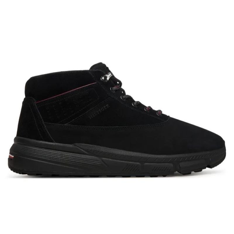 Ghete Tommy Hilfiger HILFIGER W NBK SDE HYBRID BOOT