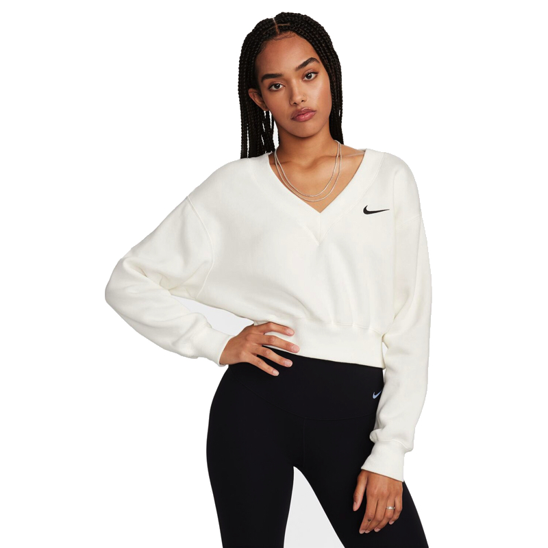 Bluza Nike W Nsw Phoenix fleece crop Vneck