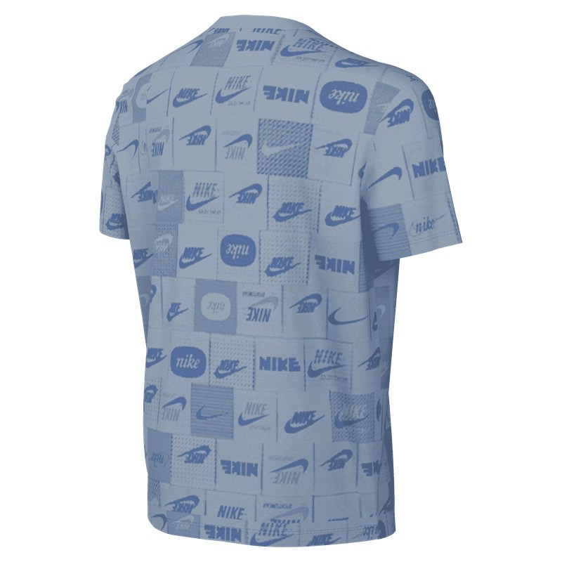 Poze Tricou Nike K NSW TEE CLUB SSNL AOP HBR various-brands.ro