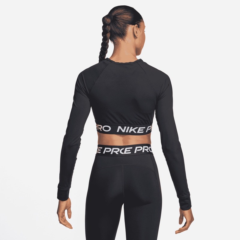 Bluza Nike PRO DF 365 CROP LS - 4 | YEO
