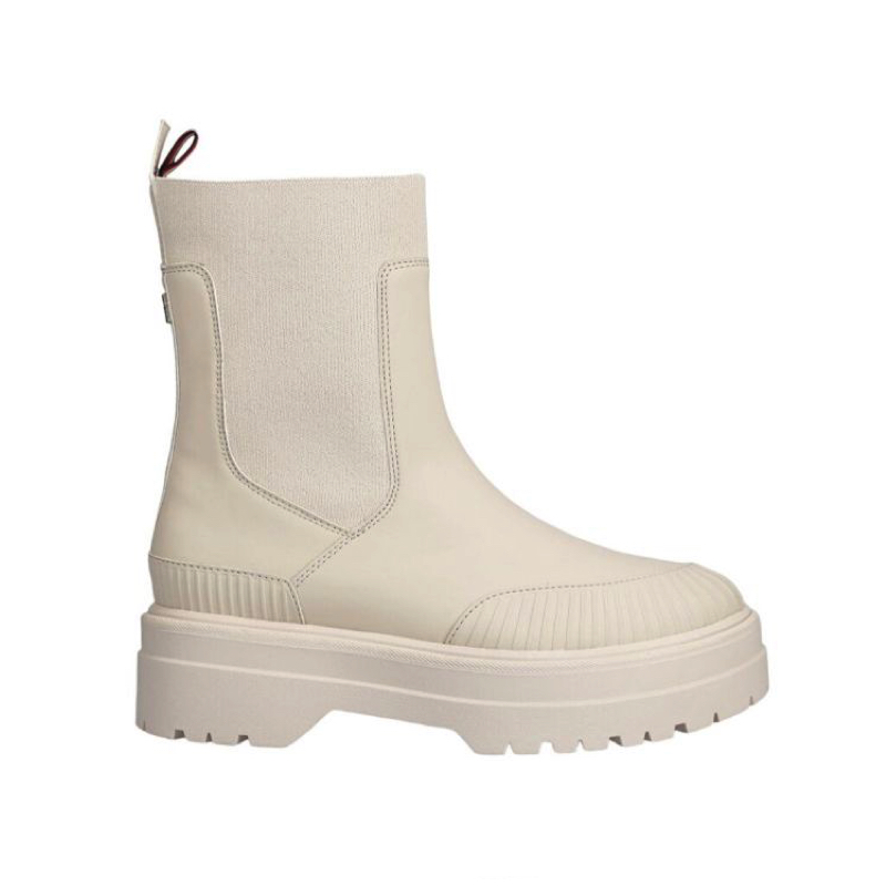 Pantofi Sport Tommy Hilfiger FEMININE RUBBERIRZED BOOT