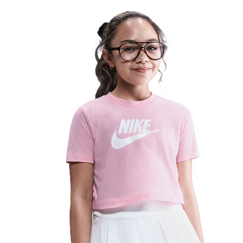Tricou Nike G NSW TEE CROP FUTURA HBR Tricou Nike G NSW TEE CROP FUTURA HBR