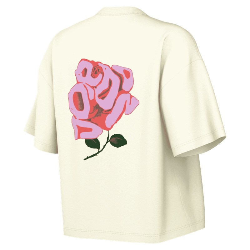 Tricou Nike W J SS GF GFX TEE ROSE