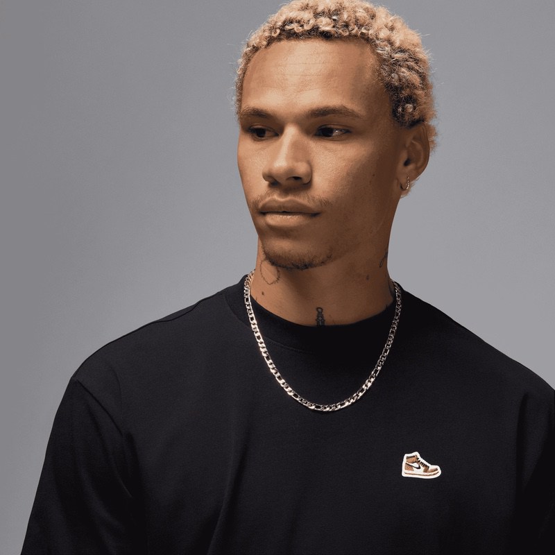 Tricou Nike M J BRND BR SNKR PCH SS CRW - 2 | YEO