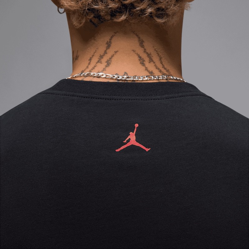 Tricou Nike M J BRND BR SNKR PCH SS CRW - 4 | YEO