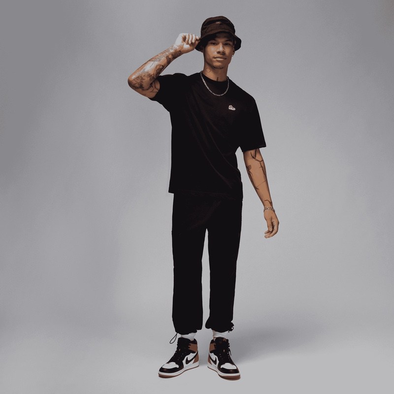 Tricou Nike M J BRND BR SNKR PCH SS CRW