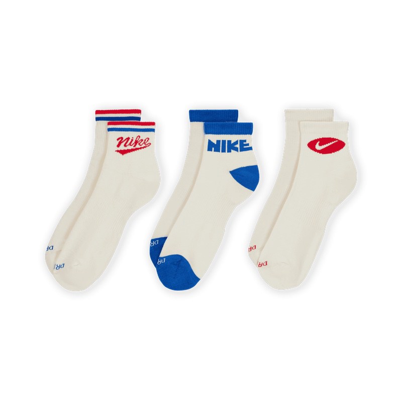 Sosete Nike U NK ED PLS ANKL 3P LFESTL 144 - 1 | YEO