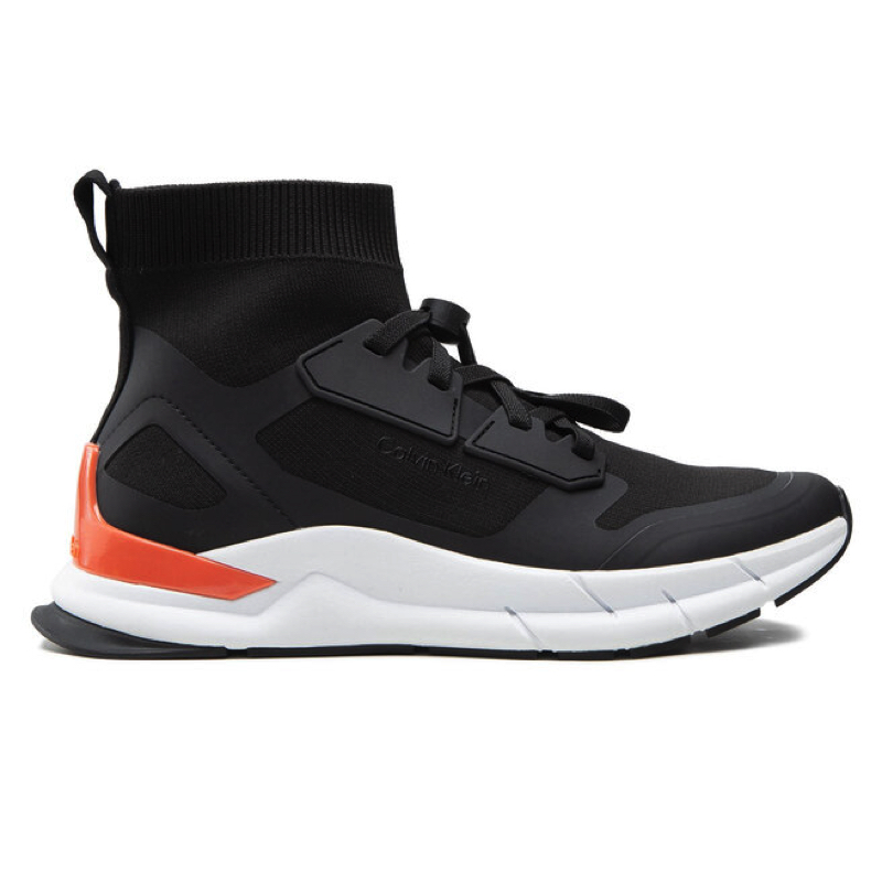 Pantofi Sport Calvin Klein High Top Lace Up Knit Incaltaminte La Reduceri 2023-09-28