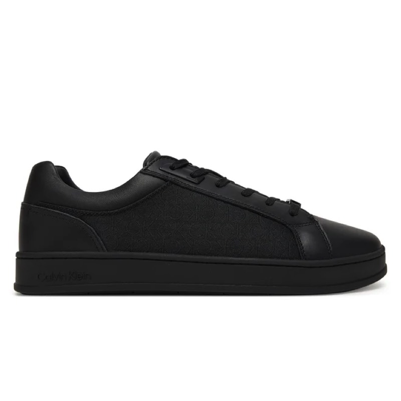 Pantofi sport Calvin Klein LOW TOP LACE UP EYELETJAQ MONO