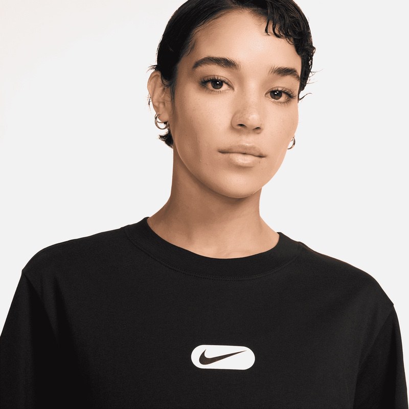 Tricou Nike W NSW CLUB SWOOSH SS TEE OC - 2 | YEO