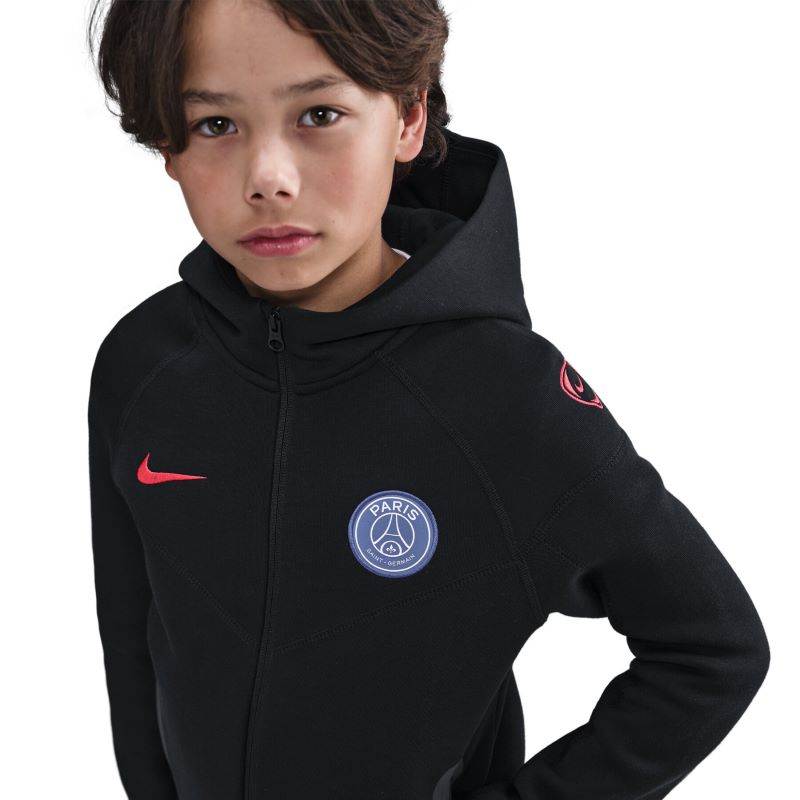 Bluza cu fermoar Nike PSG B NSW TECH FLC FZ 3R
