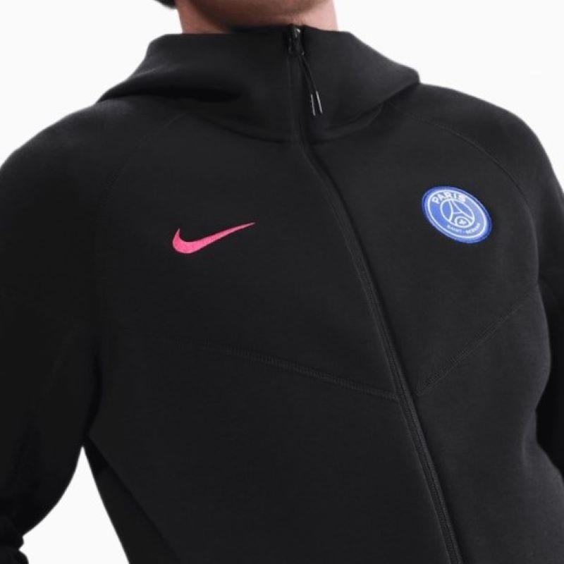 Bluza cu fermoar Nike PSG M NK TCH FLC FZ WR HDY 3R