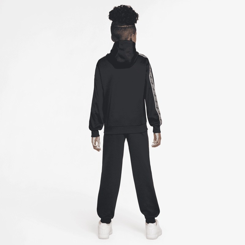 Bluza cu fermoar Nike K NSW DF CLUB+ POLY FZ HDY