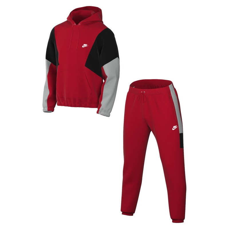 Trening Nike M NK CLUB FLEECE HDED TRACK GX
