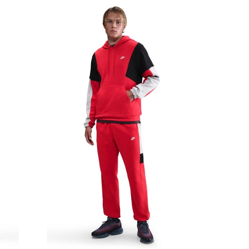 Trening Nike M NK CLUB FLEECE HDED TRACK GX