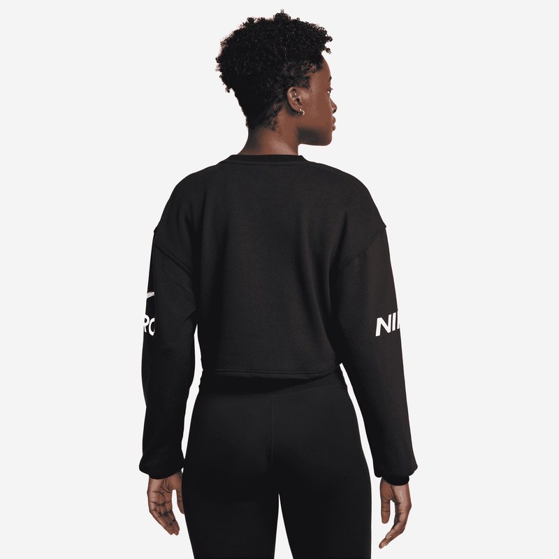 Bluza Nike W NP DF FLC CREW TT GRX