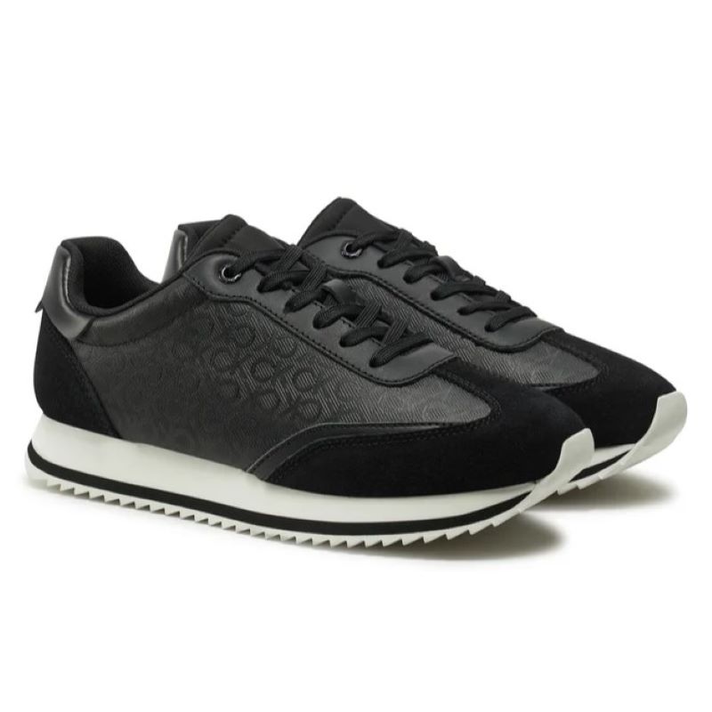 Pantofi sport Calvin Klein RUNNER LACE UP - MONO MIX