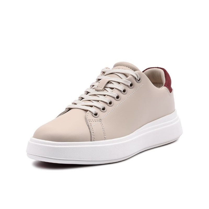 Pantofi sport Calvin Klein CUPSOLE LACE UP - SUEDEBT