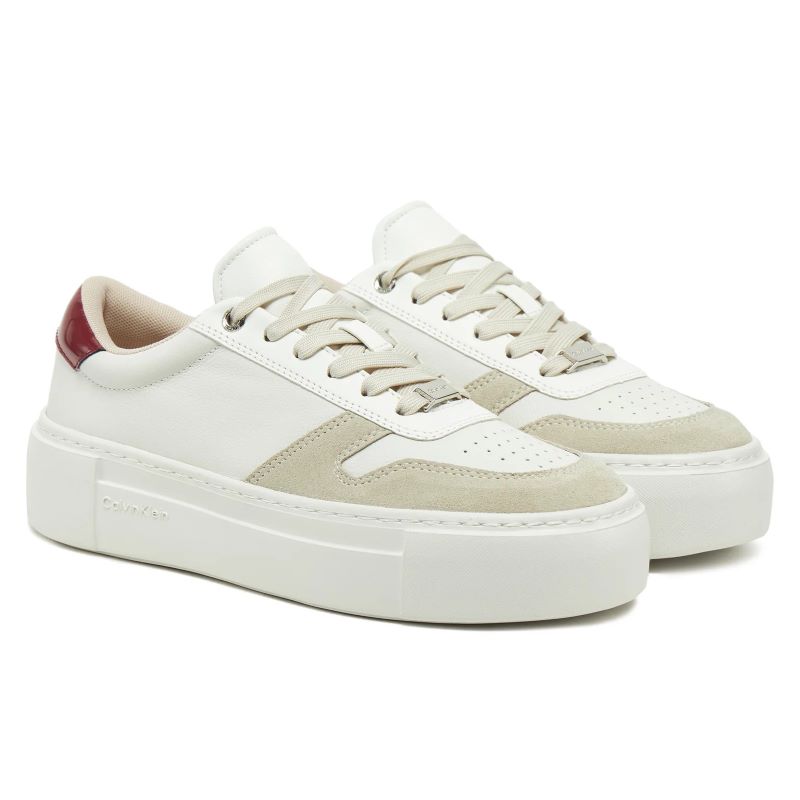 Pantofi sport Calvin Klein FF CUPSOLE LACE UP - LTHMIX - 1 | YEO