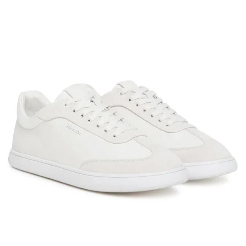 Pantofi sport Calvin Klein CUPSOLE LACE UP - LTH SUEMIX - 1 | YEO