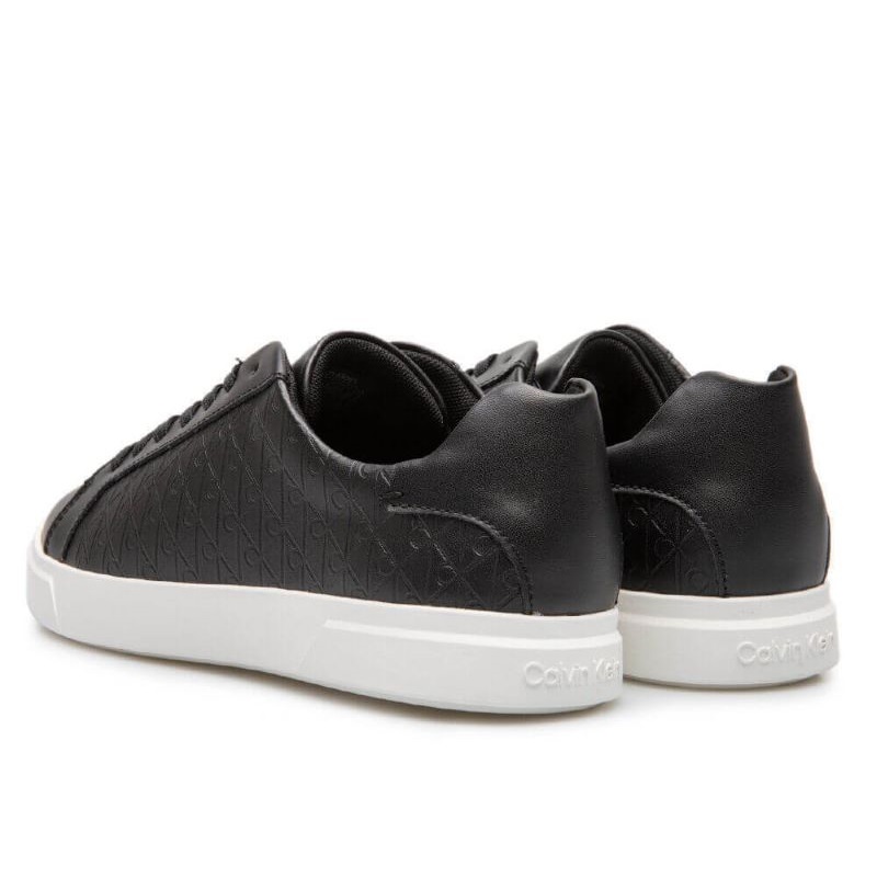 Pantofi sport Calvin Klein LOW PRO CUPS LACE UP LTH AOP - 1 | YEO