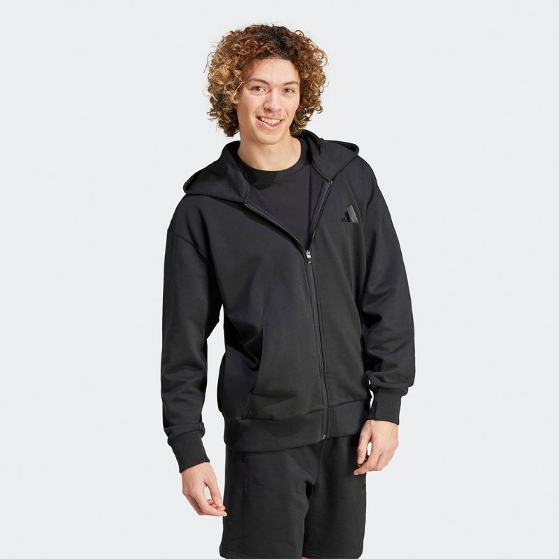 Bluza cu fermoar adidas M A SZN FL FZ - 1 | YEO