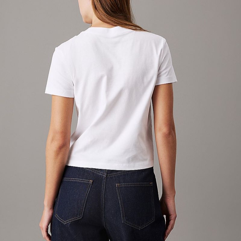 Tricou Calvin Klein SCRIPT INSTITUTIONAL BABY TEE - 1 | YEO