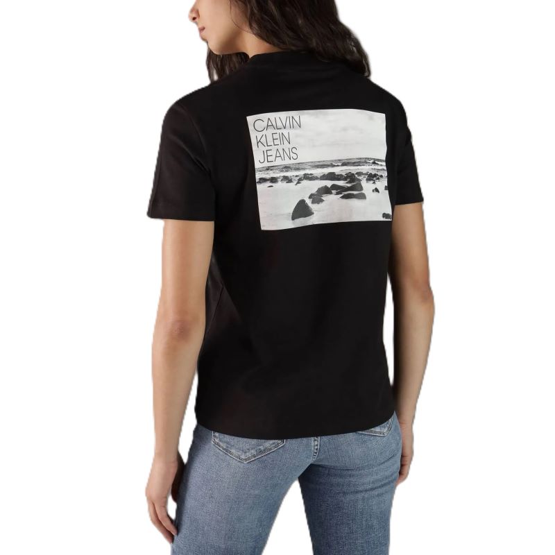 Tricou Calvin Klein LANDSCAPE PHOTO REGULAR TEE