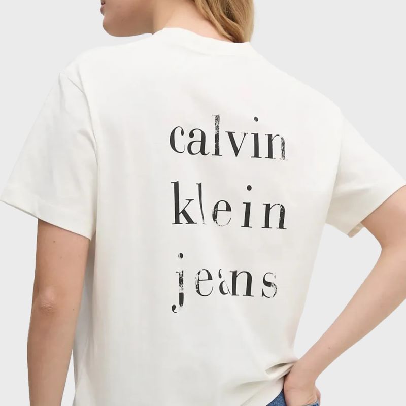 Tricou Calvin Klein SCRIPT INST BACK GRAPHICRLX TEE - 1 | YEO
