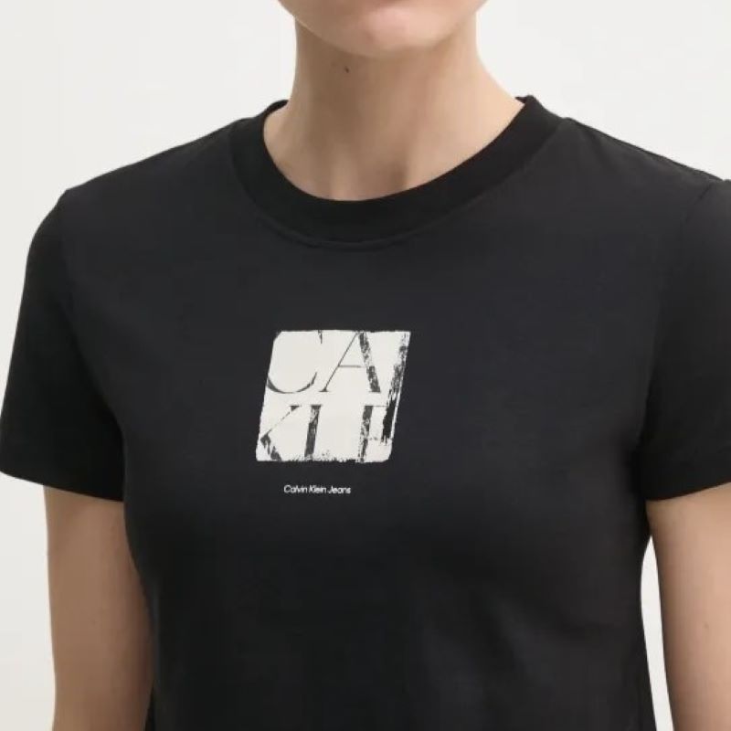 Tricou Calvin Klein FRONT PHOTO GRAPHICBABY TEE