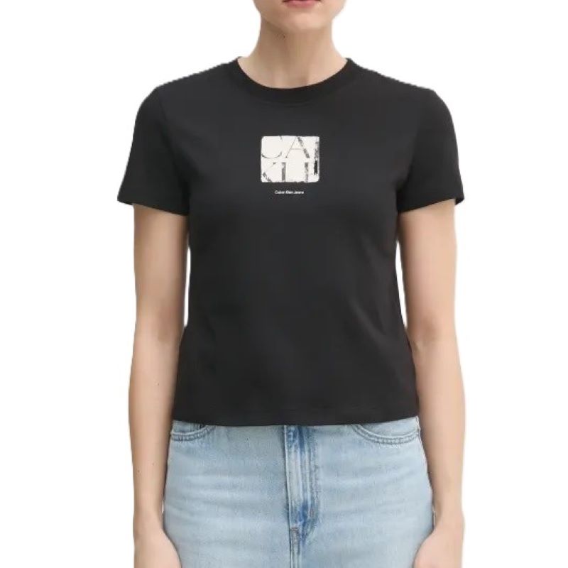Tricou Calvin Klein FRONT PHOTO GRAPHICBABY TEE