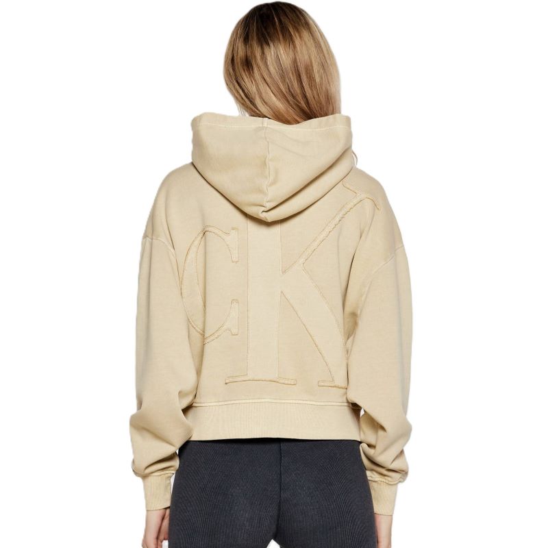Bluza cu fermoar Calvin Klein BOLD WASHED CK APPLIQUEZIP-THRU - 1 | YEO