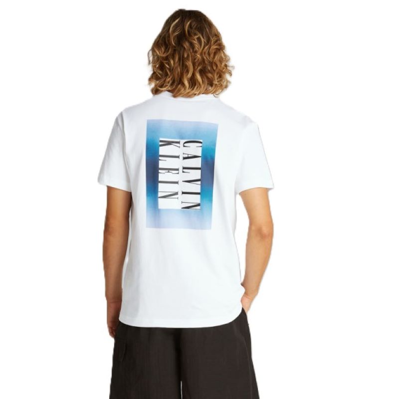 Tricou Calvin Klein OMBRE TEXT BOX TEE - 2 | YEO