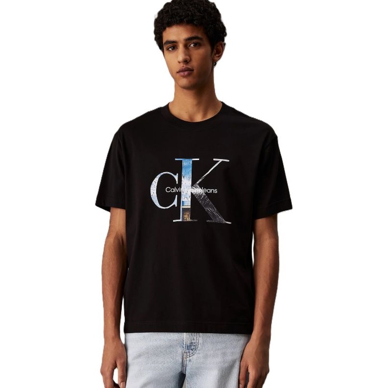 Tricou Calvin Klein PHOTO MONOGRAM TEE
