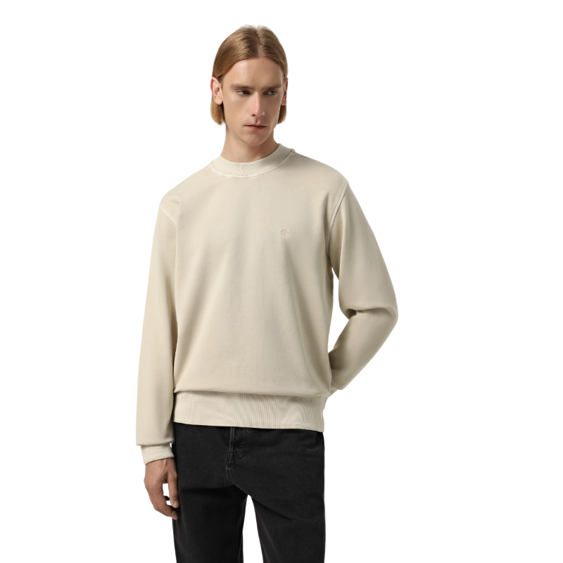 Bluza Calvin Klein BOLD WASHED APPLIQUECREW NECK