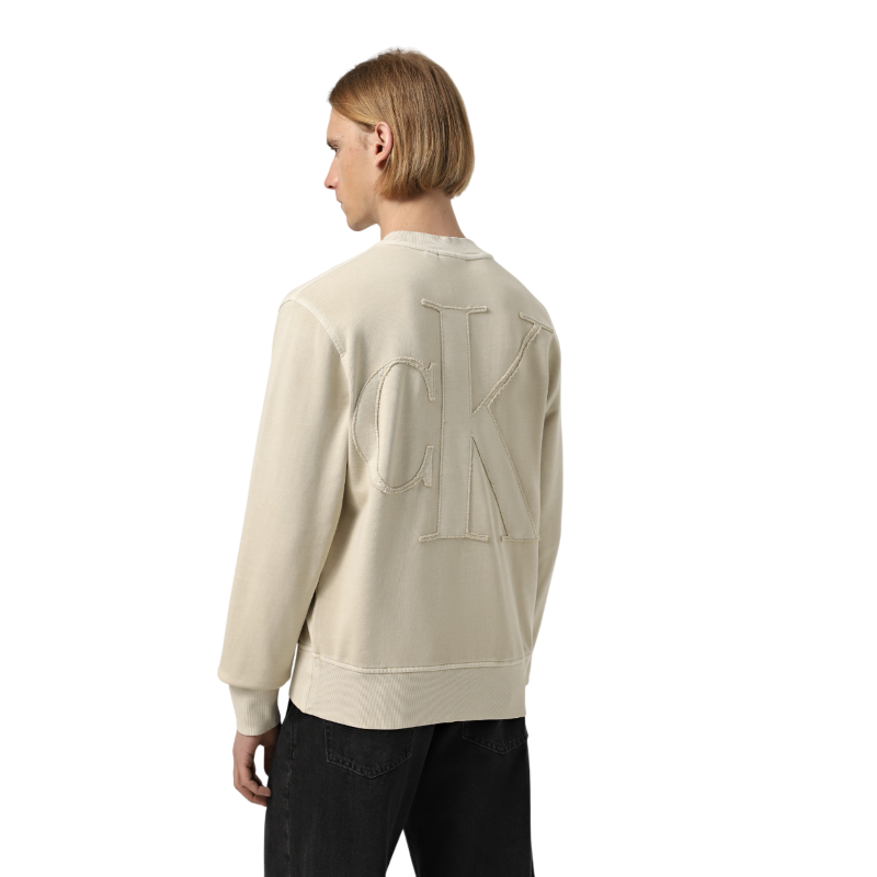 Bluza Calvin Klein BOLD WASHED APPLIQUECREW NECK - 1 | YEO