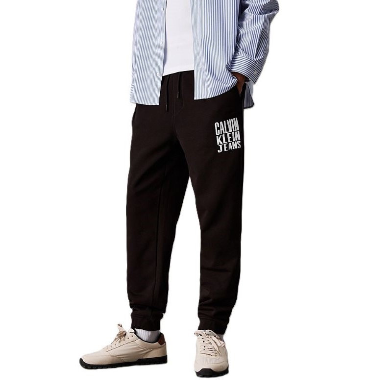 Pantaloni Calvin Klein PAINTED CALVIN KLEIN JEANSPANT