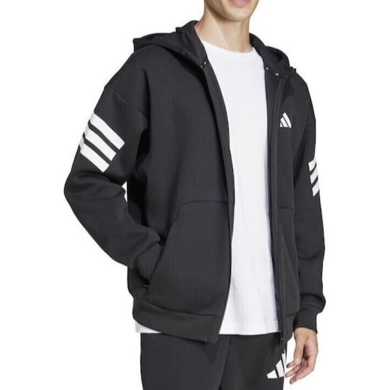 Bluza cu fermoar adidas M FI 3S FZ