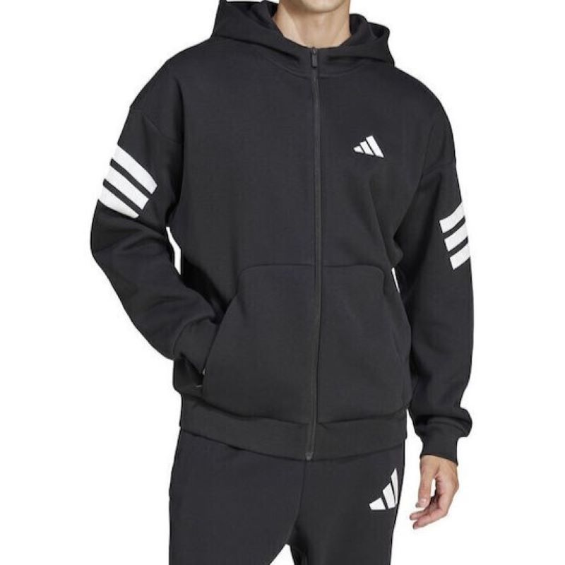 Bluza cu fermoar adidas M FI 3S FZ
