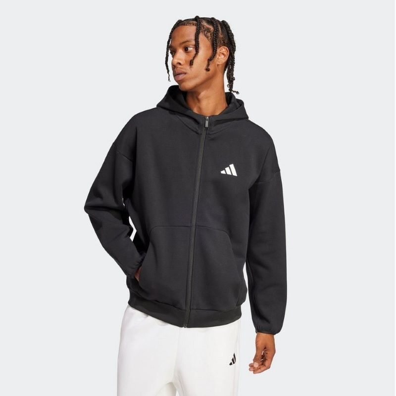 Bluza cu fermoar adidas M FI SL FZ