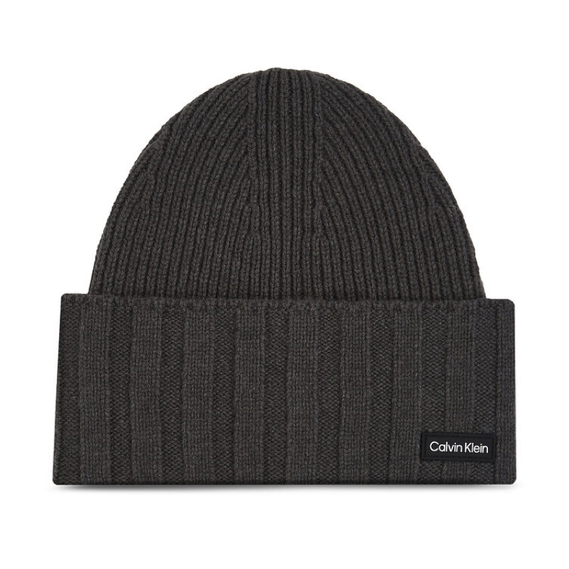 Caciula Calvin Klein ELEVATED RIB BEANIE