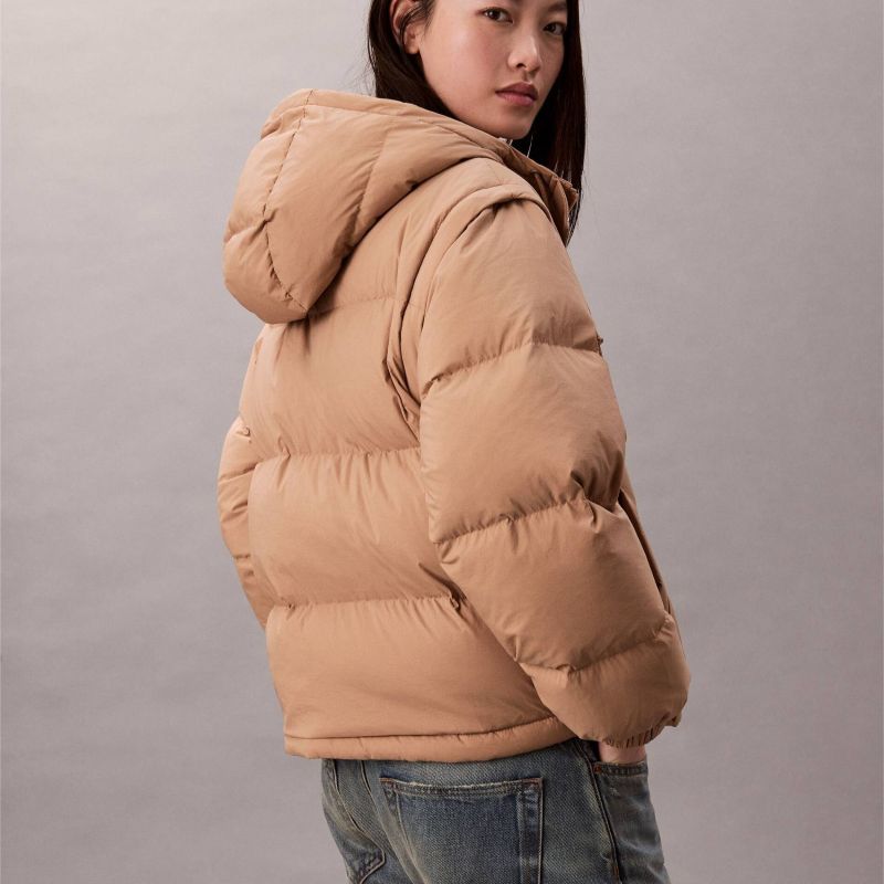 Geaca Calvin Klein DETACHABLE SLEEVE DOWNPUFFER