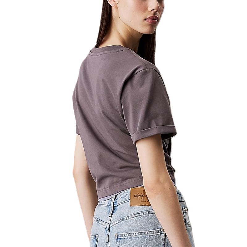 Tricou Calvin Klein SS LIQUID CK CROPPED TEE - 1 | YEO
