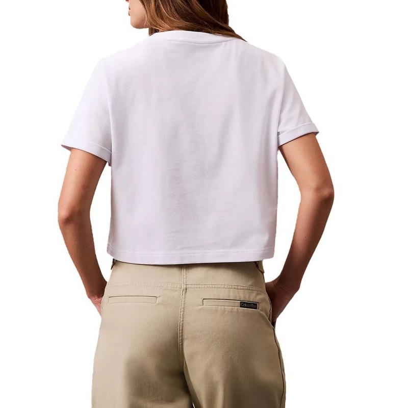 Tricou Calvin Klein SS LIQUID CK CROPPED TEE - 1 | YEO