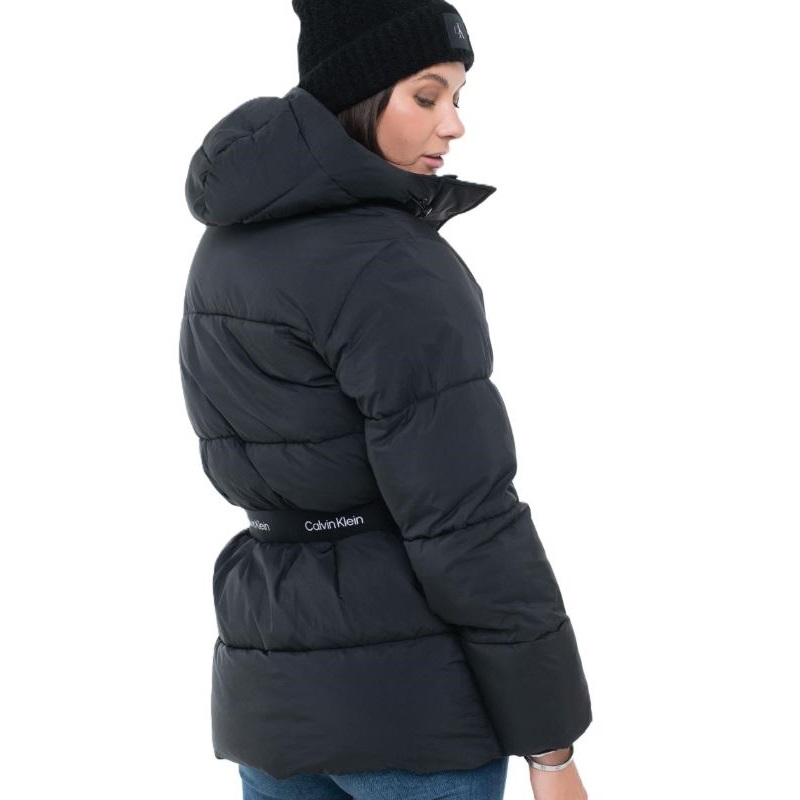 Geaca Calvin Klein BELTED MIDWEIGHT PUFFER - 1 | YEO