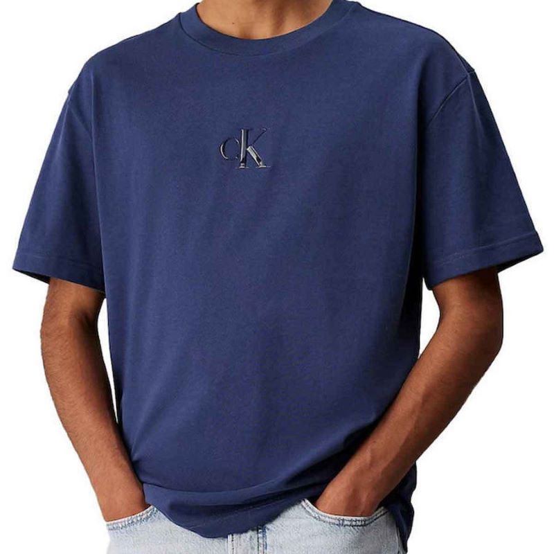 Tricou Calvin Klein SS REL LIQUID CKMONOLOGO TEE
