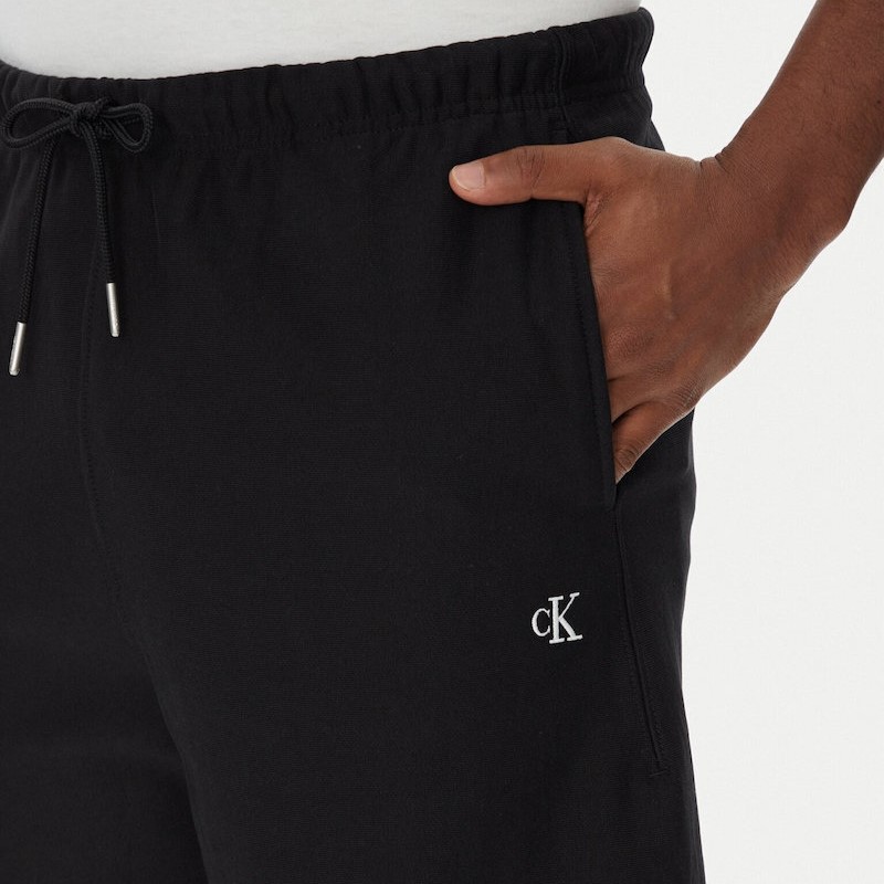 Sort Calvin Klein PREMIUM TERRY MONOGRAMSHORT